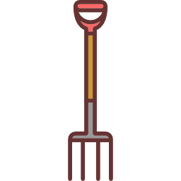 Garden fork icon