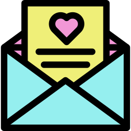 Wedding invitation icon