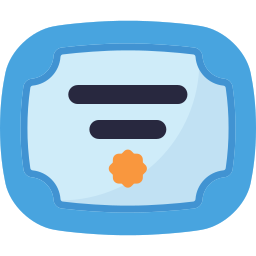 Certificate icon