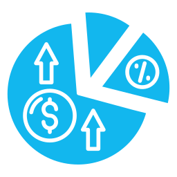 margem de lucro Ícone