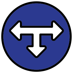 T junction icon