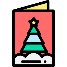 weihnachtskarte icon