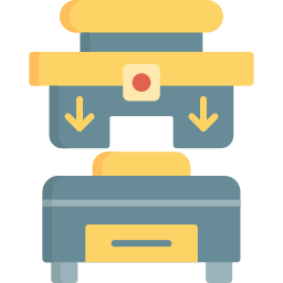 Press machine icon