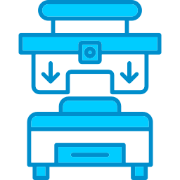 Press machine icon