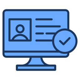 Digital identity icon