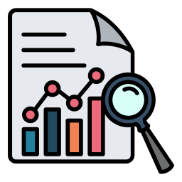 Data analytics icon