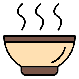 Soup bowl icon