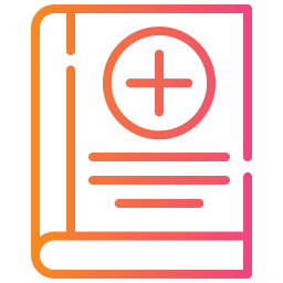 Medical book icon