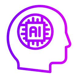 Artificial intelligence icon