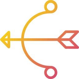 tir à l'arc Icône