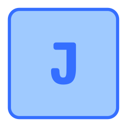 Letter j icon