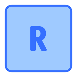 文字r icon