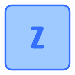 문자 z icon