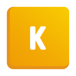 buchstabe k icon