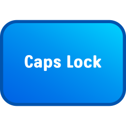 caps lock icoon