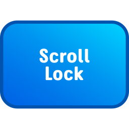 scroll lock icoon