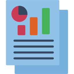 rapport de référencement Icône