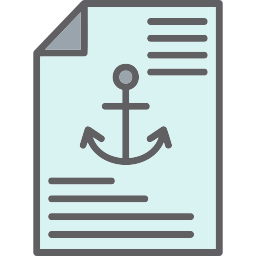 Anchor text icon