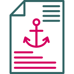 Anchor text icon