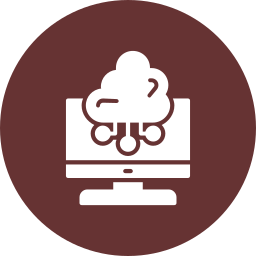 Cloud computing icon