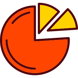 diagramme circulaire Icône