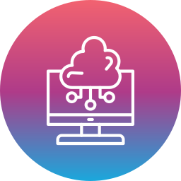 Cloud computing icon