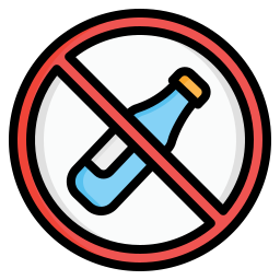 No alcohol icon