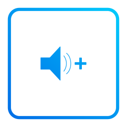 Увеличить громкость иконка