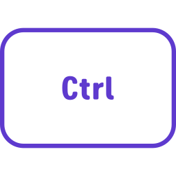 ctrl 키 icon