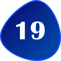 numéro 19 Icône