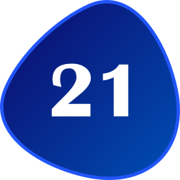 numéro 21 Icône