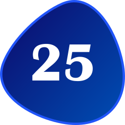 numéro 25 Icône