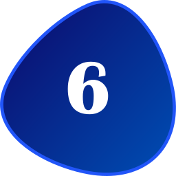 numéro 6 Icône