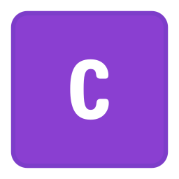 Letter c icon