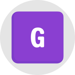 buchstabe g icon