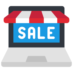 Online shop icon