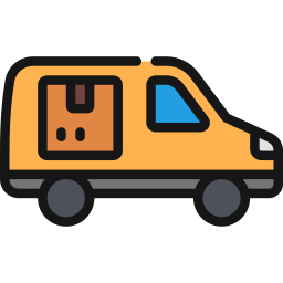 Delivery van icon