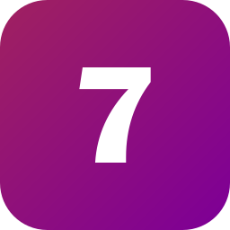 Number 7 icon