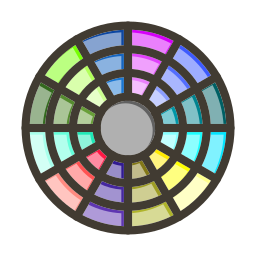 Color wheel icon