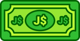 Jamaican dollar icon