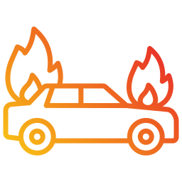 Car crash icon