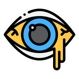 Eye infection icon