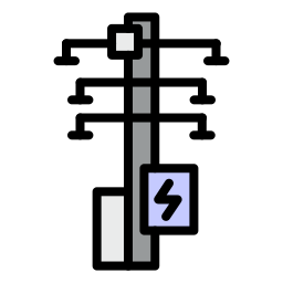 elektrischer turm icon