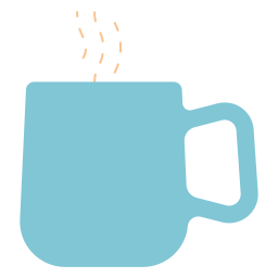 Hot coffee icon