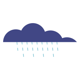 Rain cloud icon