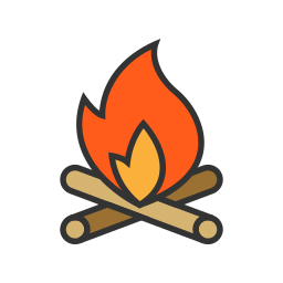 Campfire icon