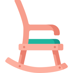 Rocking chair icon