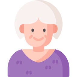 Old woman icon