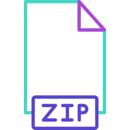 Zip file icon