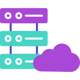 serveur cloud Icône